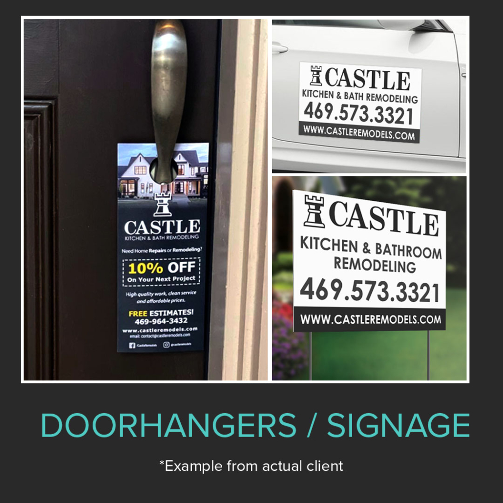 Doorhangers Signage